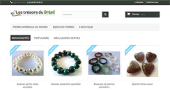 Desktop Screenshot of mineraux-pierres.com